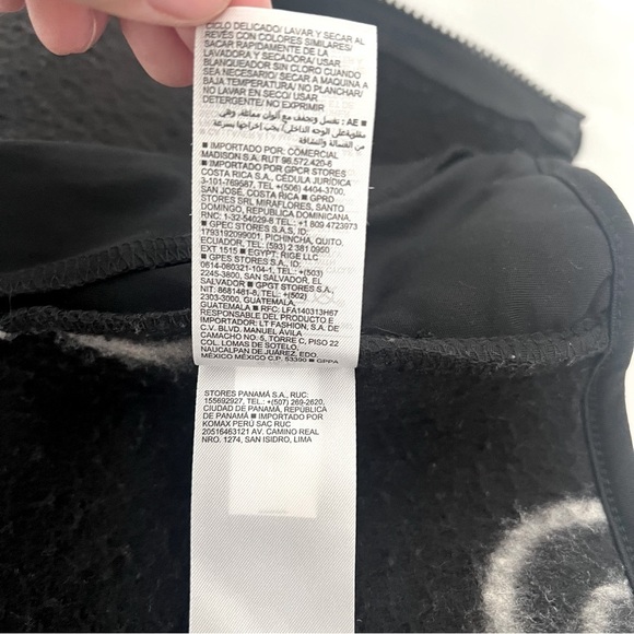 Old Navy Small (6-7) Cozy Sherpa Fleece Smiley Face All Over Print Zip Jacket - Picture 7 of 8